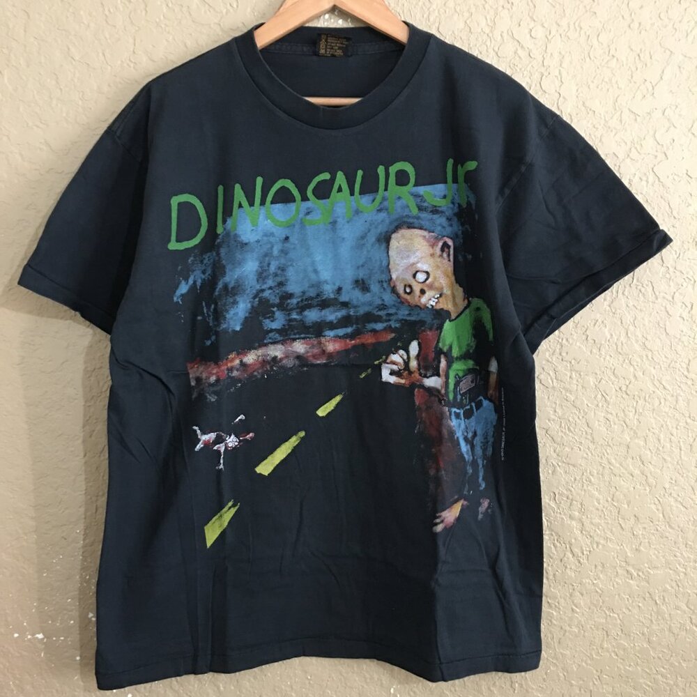 Black Graphic Band Tee